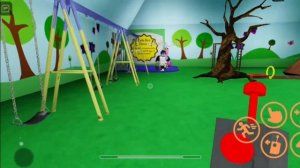 Учу друга играть в Сад банбана в роблокс.Играю в сад ба