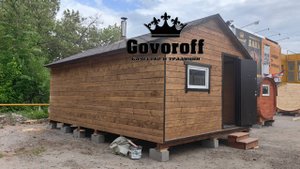 Баня "Изба Лешего" 6х4 Govoroff