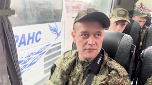 Минобороны показало видео с бойцами ВС РФ после масштабного обмена с Украиной