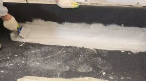 Технология LIQUIPOL для ремонта гидроизоляционного слоя на рулонной кровле со сплошным армированием