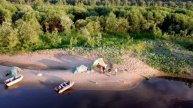 Рыбалка с ночевкой | Фидер на Вятке с женой в отличной компании
