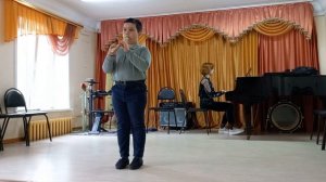 Коннов Егор 1 кл. 7 лет Блантер "Катюша", Шаинский "Песенка крокодила Гены"