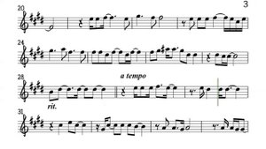 Out Here On My Own Alto Sax Sheet Music Backing Track Partitura Irene Cara