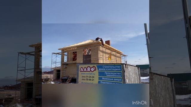 Завершено строительство двухэтажного дома 150 кв. м  с г