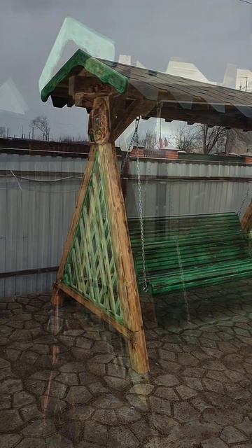 Садовая качеля