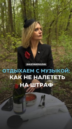 Как не налететь на штраф за отдых с музыкой на природе?