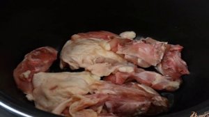 Спагетти с курицей в мультиварке