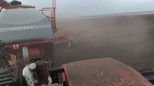 Тяжелая посевная 2024 с посивником Horsch pronto 8 sw