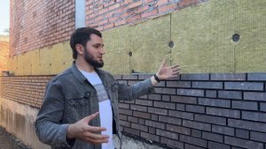 Чечня, г. Грозный. Облицовка кирпича Скрябин клинкер 8 ?