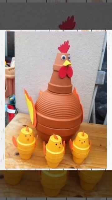 ПОДЕЛКИ ИЗ цветочных горшков для сада!🪴 #diy #garden #дача смотреть онлайн