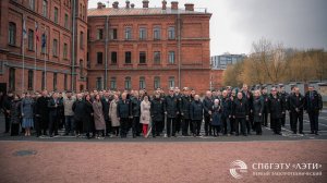В ЛЭТИ заложена Аллея Памяти лэтийцев, павших на фронтах Великой Отечественной войны