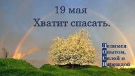 19 мая. Хватит спасать.