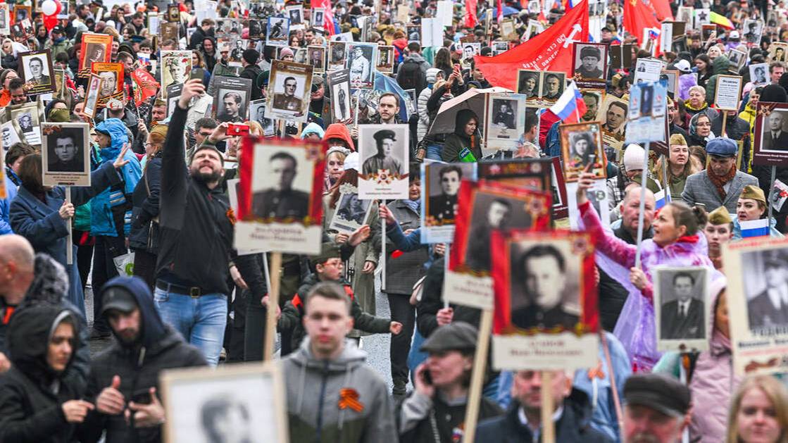 Акция "Бессмертный полк" состоялась в столице Кипра