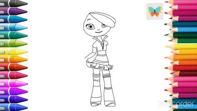 как рисуем снежку смотреть онлайн