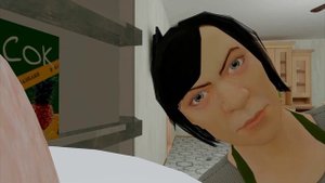 Я нэ понела шо вы дэлаэте в маë холодилныкэ? вы хотитэ кушать? хо