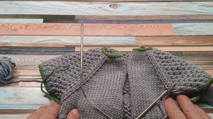 Курс на лето. Кофточка для малыша. Неделя стартов. День 2.