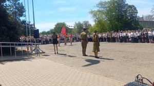 Вынос флага Победы