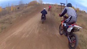 #motocross Белый колодец #Зарубился с питбайк Daytona190