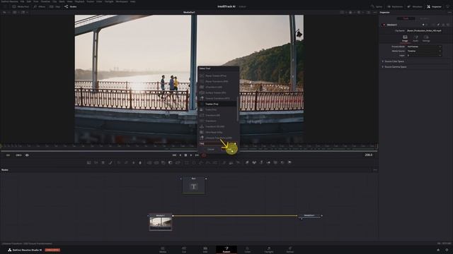 How to Motion Track Objects in Davinci Resolve Studio 19   Intellitrack Tutorial