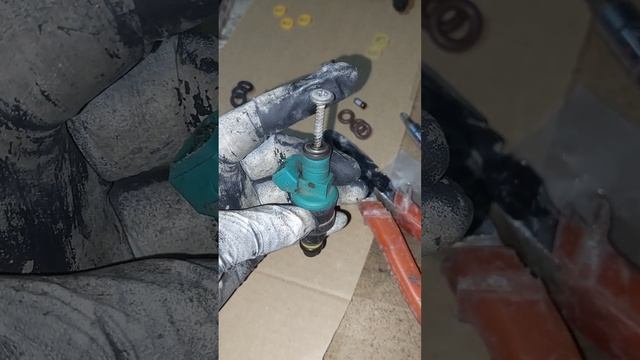 Рем.комплект форсунок ВАЗ 2112. Инструкция по замене. смотреть онлайн