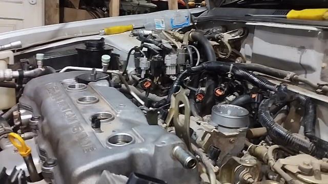 nissan almera 1.4 бензин 1998 год не заводится чёрные свечи смотреть онлайн