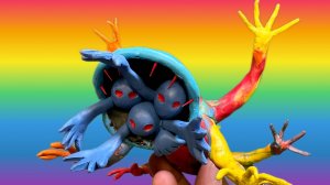 Doey Doughman монстр из пластилина