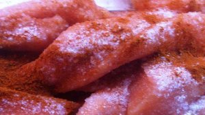 Лосось в сладком маринаде