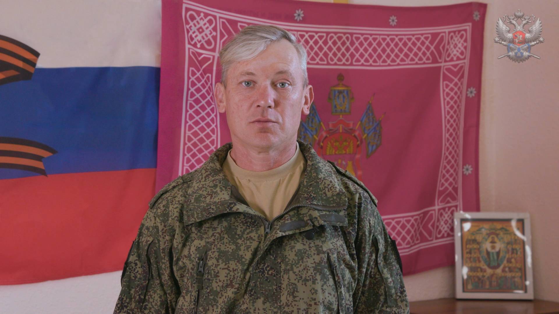 Казаки на Параде Победы. Дмитрий Воробьев