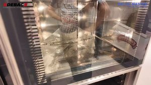 Монтаж печи Debag Dila 5-5 со станцией загрузки в Пятёрочке