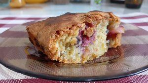 ШАРЛОТКА с Яблоками и ЯГОДАМИ. Простая и Вкусная домашняя выпечка!