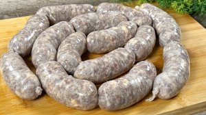 Рецепт домашный колбасы! Рецепт без добавок!!!