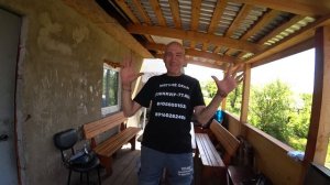 УСТАНОВИЛИ МЯГКИЕ ОКНА В БЕСЕДКУ!!!!!!