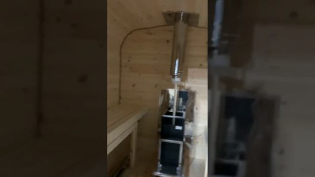 Баня бочка Квадро 2х2,1 м (базовая комплектация)