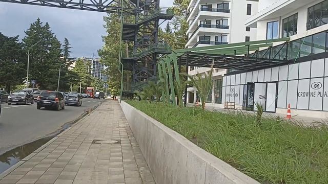 Обзорная прогулка по Батуми 12.08.2024 (1-ый переулок Тамар Мепе и проспект Тамар Мепе)