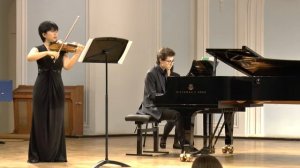 N. Medtner - Sonata for violin and piano "Epic"№3, op.57, 1st movement. Performed by Noori Na (violi