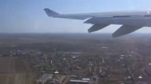 взлет аэробуса а330-300 из аэропорта Хабаровска