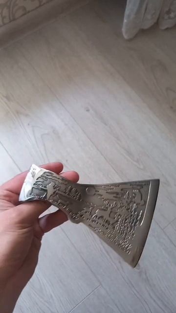 Топор СССР ручной работы-Охотник,травление металла #о смотреть онлайн