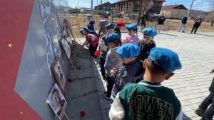 Бессмертный полк в детском саду родничок село Табага