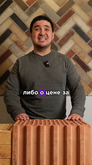 Минусы керамического камня #стройка #кирпич#керамичес