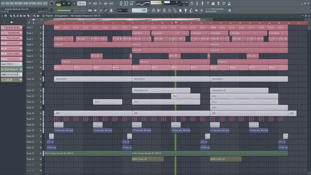 Ambient Electronic в FL Studio (Бесплатный FLP/Free FLP) #freeflp #flstudio #tutorial