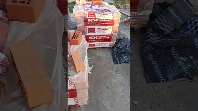 Совет по расстановке кирпича перед строительством до?