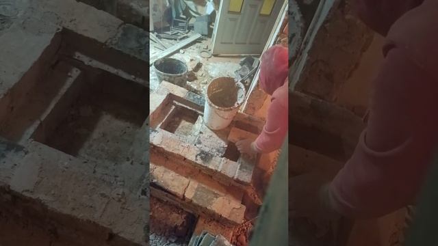 кладка печи ,3.5 на 4 кирпича своими руками смотреть онлайн