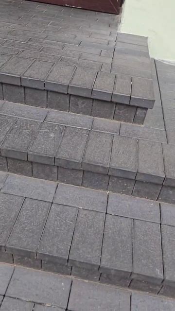 Клинкер на крыльце (укладка без шва) #крыльцо #брусчатк смотреть онлайн