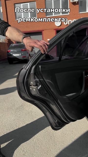 До/после установки ремкомплекта ограничителей дверей смотреть онлайн