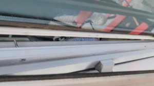 Ремонт входной тёплой алюминиевой двери:
1. Выравнивание по горизонту 
2. Усиление порога
3. Замера