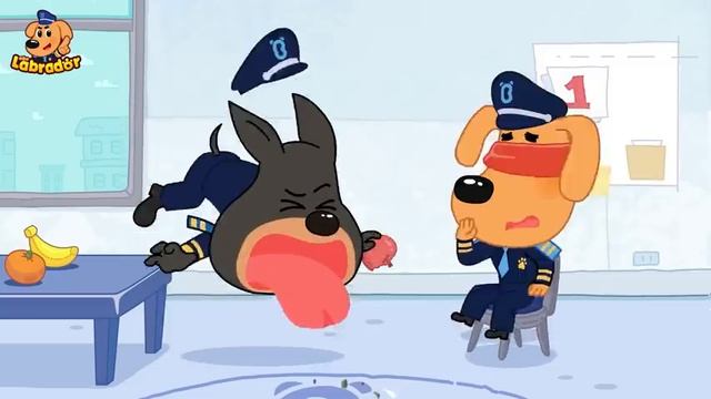 👀Не играйте на стоянке | ⚠️Безопасность в жизни | 🔍Сборник мультиков для детей | Шериф Лабрадор 👁