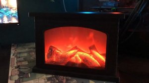 Светодиодный камин-светильник из фикспрайса с эффект?