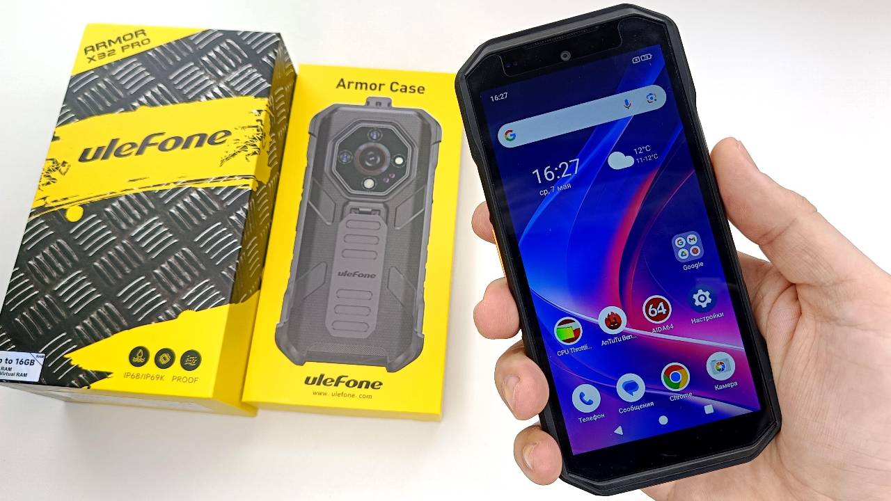 Ulefone Armor X32 Pro Крутой защищенный телефон