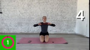 Слабые руки? 💪 Укрепи их за 8 минут / Быстрая тренировка рук на коврике с резинкой