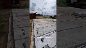 Монтаж плит перекрытий на свайно-ростверковый фундам?